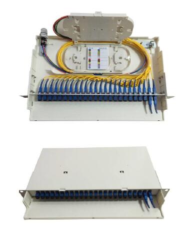 LC Adapter CATV 24cores 1U Height Abs Patch Panel