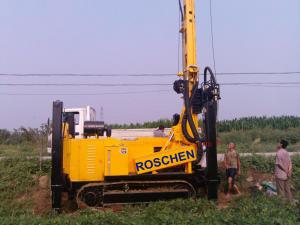 China 400m Water Well Drilling Rig Machine With Eaton Hydraulic Motor 12T Feed Force on sale