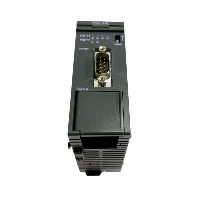 KEYENCE KV-L21V Original Serial Communication Unit rogrammable Controller Used for