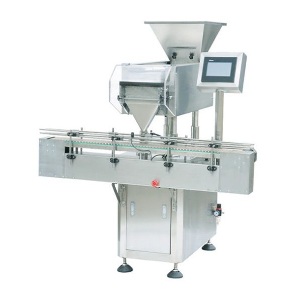 8 Lanes Bottle Filling And Capping Machine For Capsule Tablet 10-30 Bottles/Min