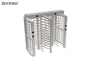 Quality Double Door Full Height Turnstile Gate With Dc Brushless Motor Driving for sale