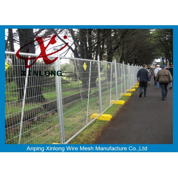 Playground Temporary Chain Link Fence Panels Various Size / Color Acceptable
