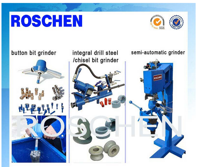Quarry Rock Drilling Button Bits Grinding Pin , Diamond button bits grinder 6mm - 25mm