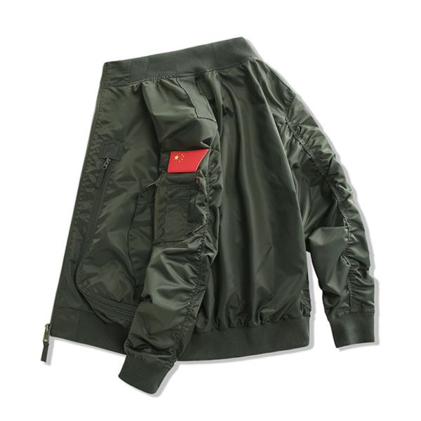 Mens Varsity Jacket Causal Jacket Slim Fit Bomber Jackets