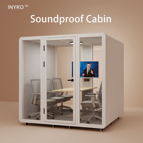 Modern High Density Soundproof Office Pod Karaoke Booth Prefab Modular Capsule House