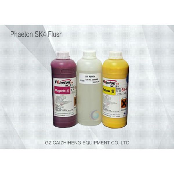 White Fluid Solvent Based Ink Waterproof Environmental Protection Phaeton SK4