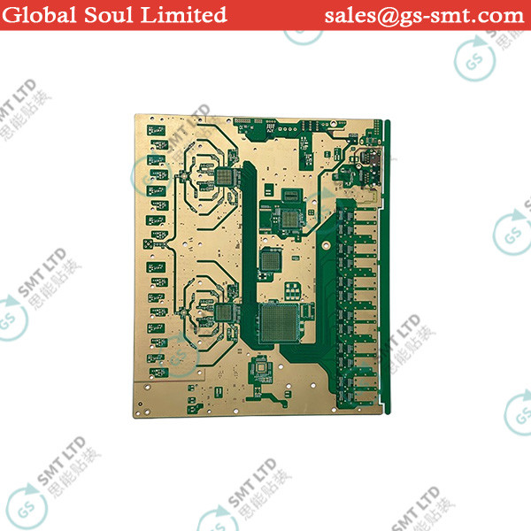 4 Layers High Frequency High Speed PCB with Rogers +FR4 Composite and Impedance Controlled Circuit Board