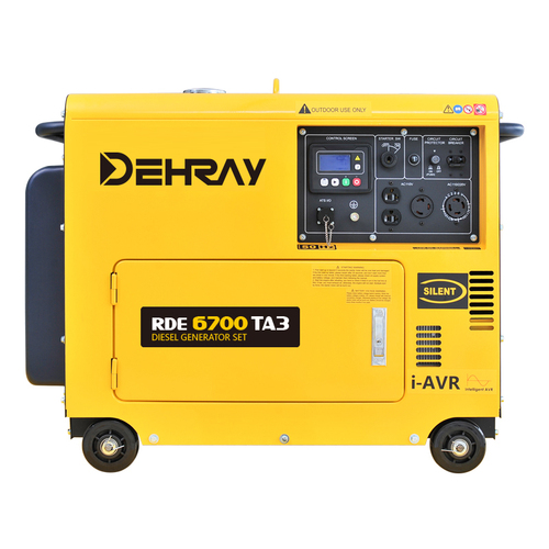 Three Phase General Deisel Generator Rated Power 6kw With RD186FAGET Engine