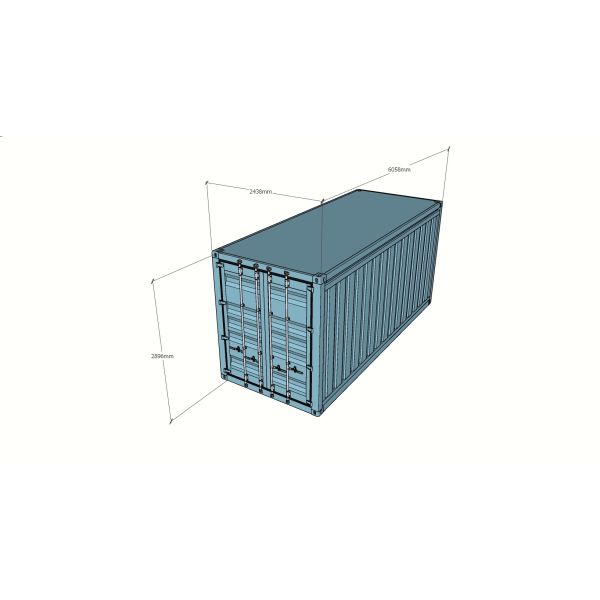 Pops Open 20 GP Prefabricated Collapsible Container House