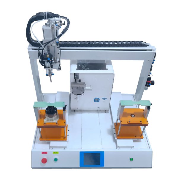 Industrial Fastener Automation Equipment with Double Table Automatic Adjustable Torque 220v Motor and Engine 1 Year Warranty
