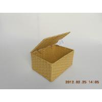 China paper pcinic storage basket with lid for sale