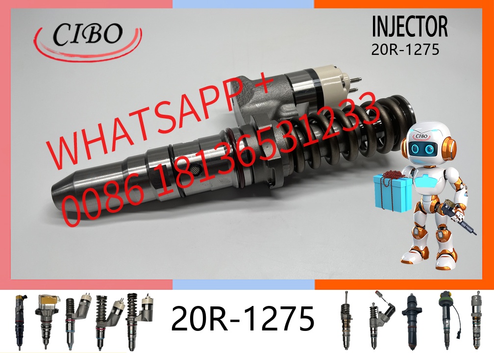 original 20R-1275 Diesel Fuel Injector for 3508 3516 3512 3508B 3516B 3512B Engine High Pressure Fuel Nozzle Injector Assembly 3920214 392-0214 11R