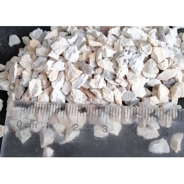 Refractory Calcined Flint Clay High Purity With Shell Shaped Section