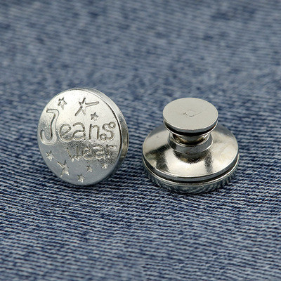 High Quality For Suit Decorative Custom Snap Jeans Rivet Embossed Metal Button Metal Press Snap Button