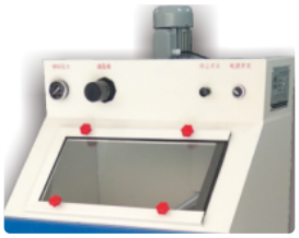Precision Control And Dust Collection PVC Dispensing Machine For Mold Sand Blasting
