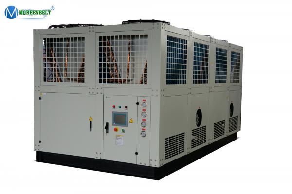 Buy Energy Saving 100 Tons Industrial Air Cooled Screw Water Chiller at wholesale prices