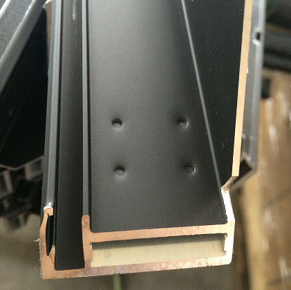 Customized Aluminium Solar Frame for Decorative and Punching Processing Needs