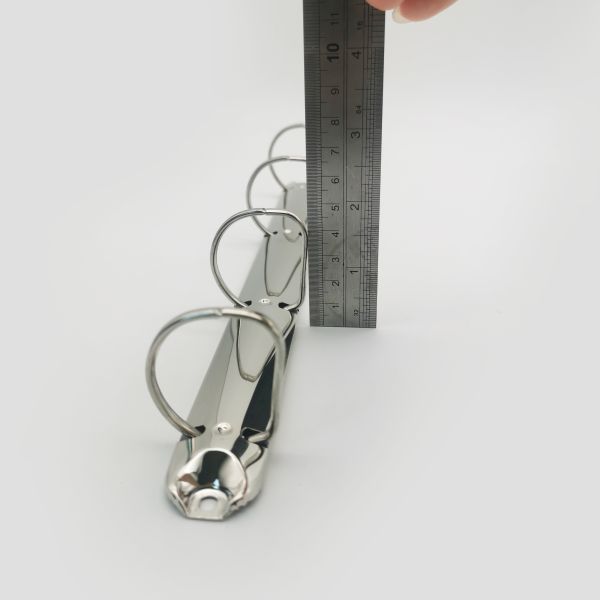 Large Capacity D Ring Binder Mechanism 4 Ring Notebook Binder Clip Customized