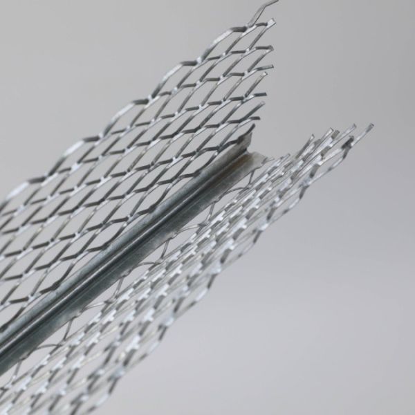 90° angle Stucco Wall Expanded Corner Bead With Strong Corner Reinforcement Stucco Edge Bead