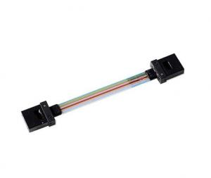 Quality MT-MT Ferrule Optical Fiber Patch Cord 8F/12F MPO Ferrule With Bare Ribbon Fiber Jumper for sale