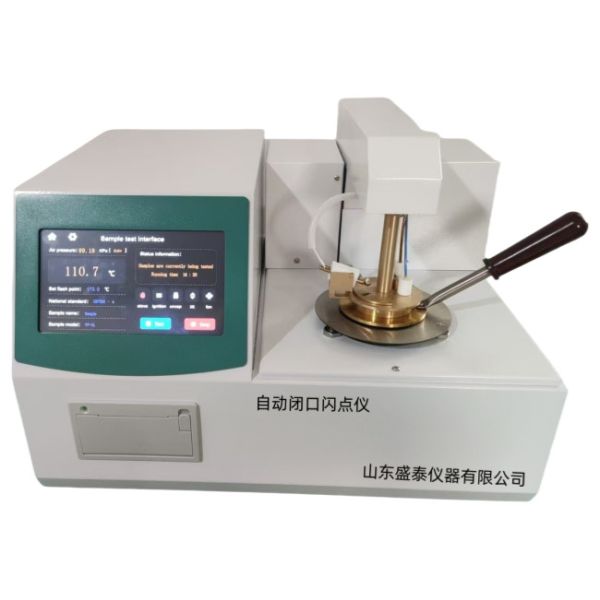 Fully Automatic Closed Flash Point Tester ASTM D93 Transformer Room Temp ～ 370 ℃