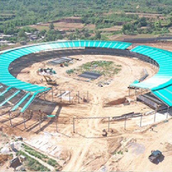 150m Diameter Hollow Brick Machine 8.6m solid block making machine Rotary Kiln