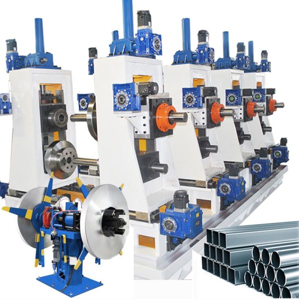 Automatic Pipe Mill Machine with Cr12Mov Roller 12-60mm Diameter