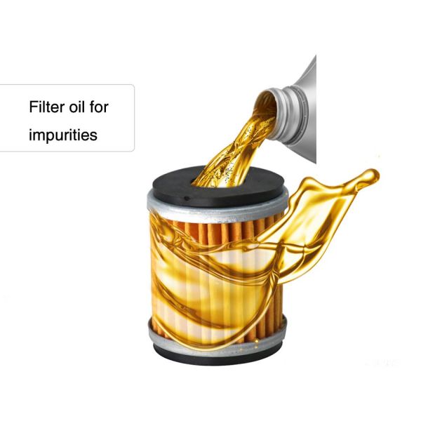Torch High Quality and Efficience Motorcycle engine fuel system Oil Filter Element Yellow filter paper fit for HF141/200