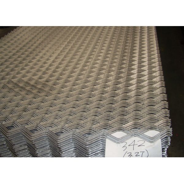 Small Hole 2X3 Flattened Expanded Metal Mesh Aluminium Customized