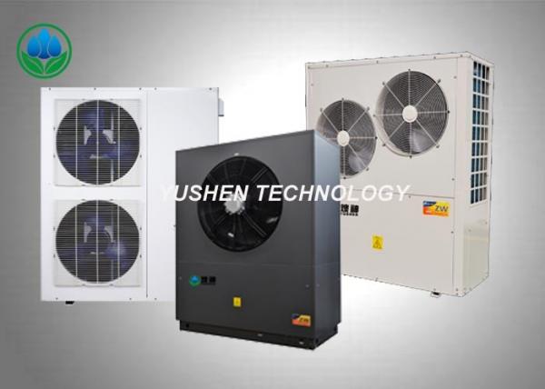 Buy 17 Kw Home Air Source Heat Pump Air Conditioning Equipment Side Air Blow at wholesale prices