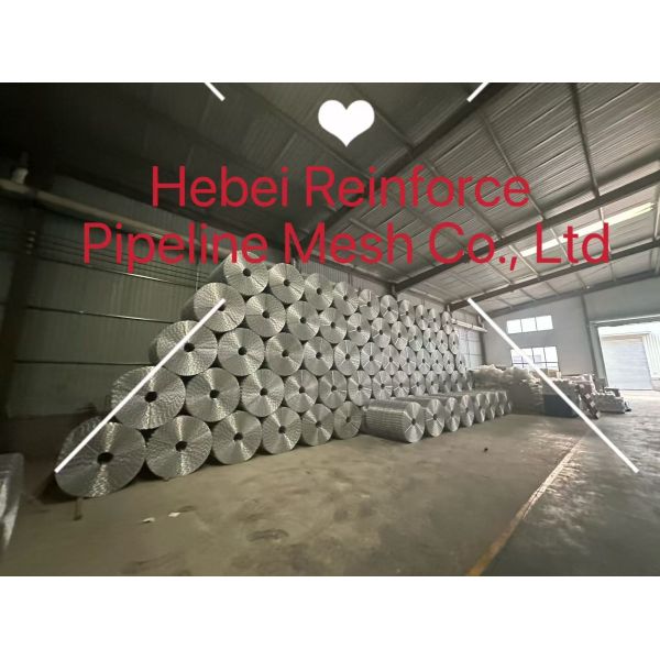 Grid Wave Type Pipeline Reinforcement Mesh