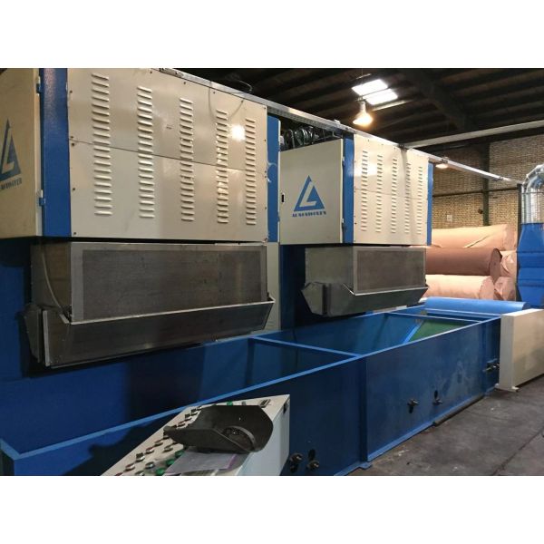 PET Thermal Bonding Machine For Mattress / Sofa , Polyester Wadding Production Line