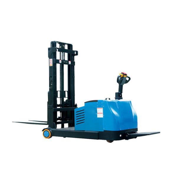 1000 Kg Max Load Capacity Pedestrian Pallet Stacker With Emergency Stop Switch