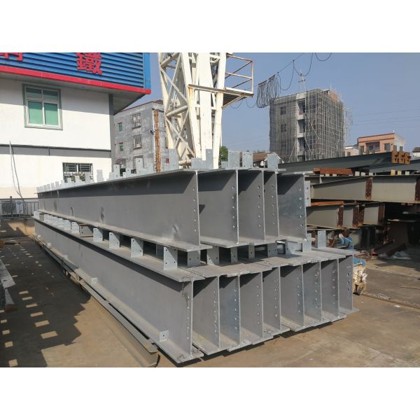 BS Standard Hot Dip Galvanized Prefabricated Workshop Steel Structure Materials
