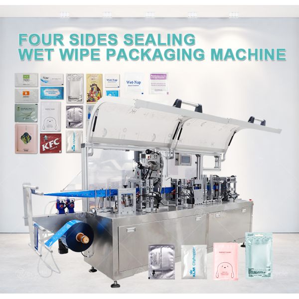 Full Automatic Machine For Producing Wet Wipes Single Pack Wet Wipes Machine