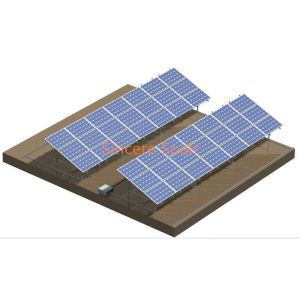 China Cement Flat Roof Solar Mounting System on sale
