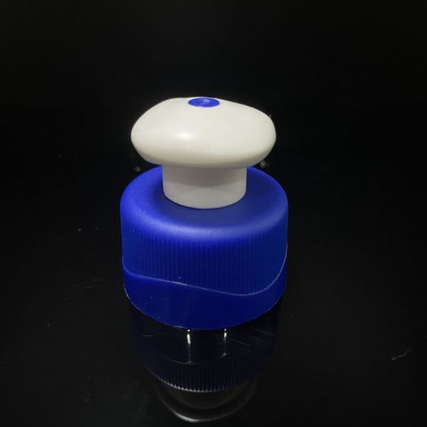 28mm Induction Line Plastic Push Pull Water Bottle Cap for Liquid Detergent