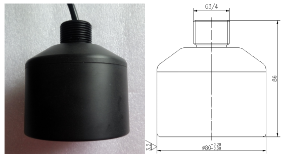 300Khz probe dimensions