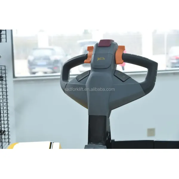 Customized Electric Pallet Stacker with DC Motor and PU Wheels for Efficient Narrow Aisle Operations