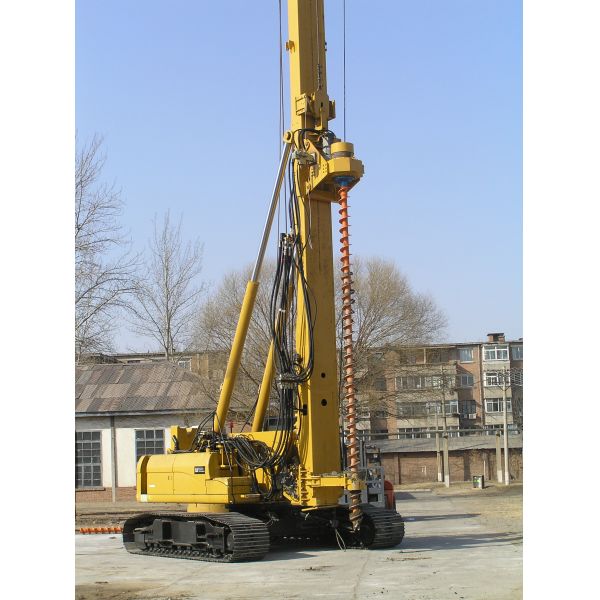 Underground Drum 195m 125kN Hydraulic Piling Rig