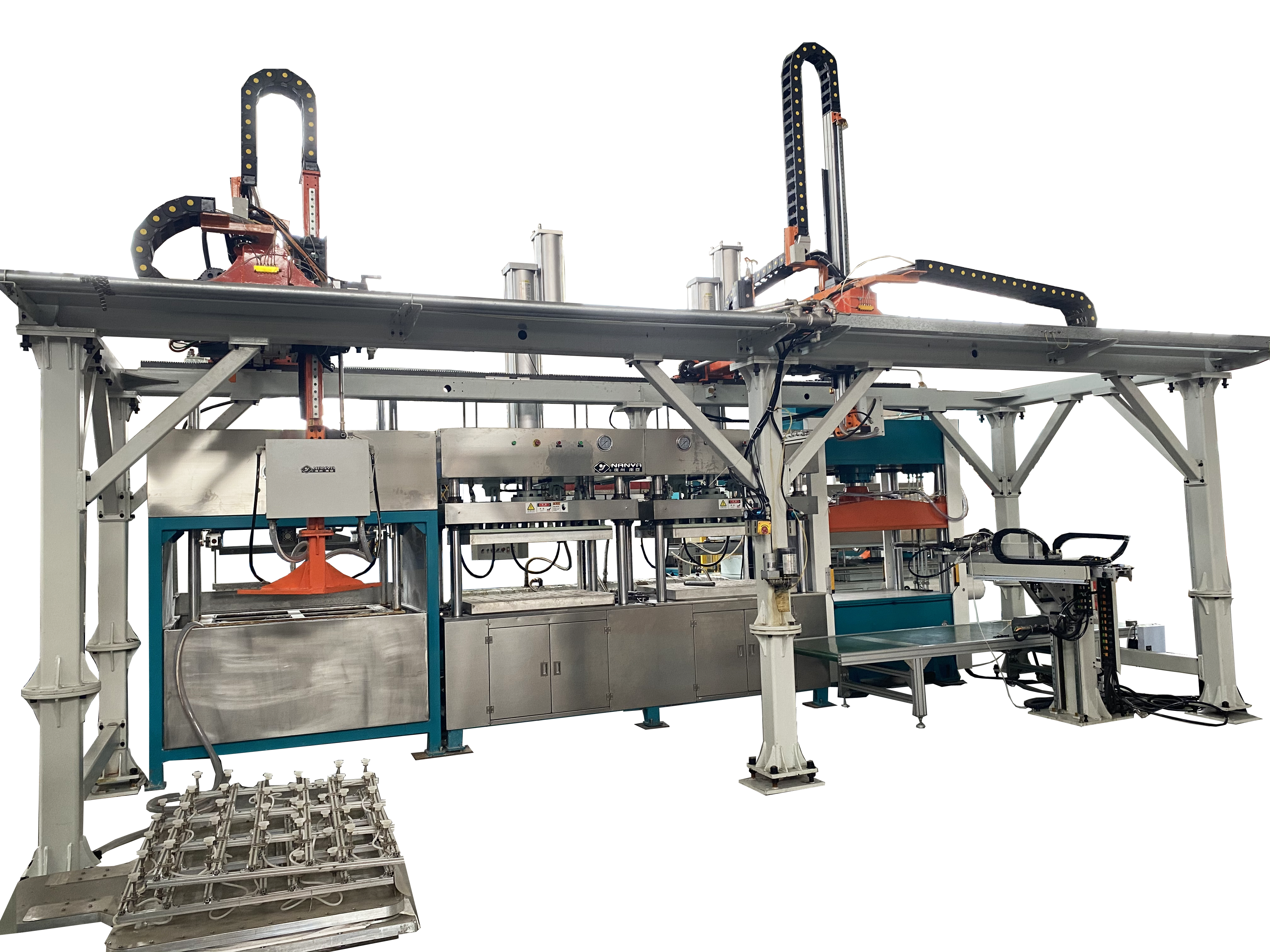 270kgs/h Virgin Pulp Plate Making Machine Pulp Tray Making Equipment