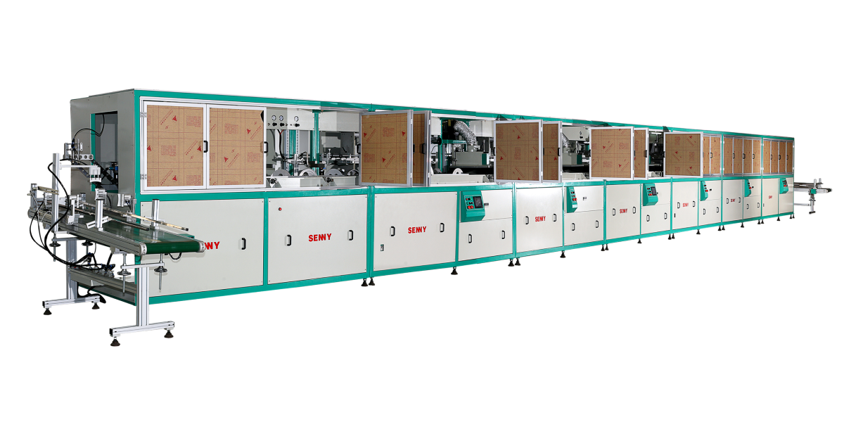 1-8 Color 30 Pcs/Min Plastic Bucket UV Screen Printing Machine