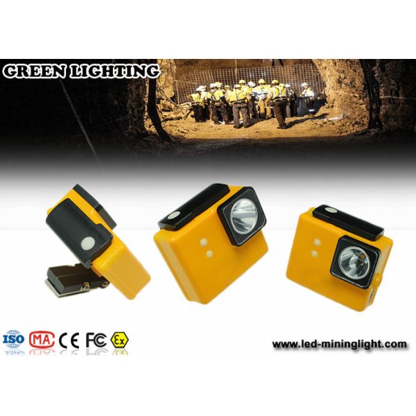 Safety Cordless Mining Headlamp / 7000 Lux led mining lamp light weight