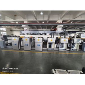 Automatic Inline Flexo Printing Machine Touchscreen Interfaces Remote Diagnostic