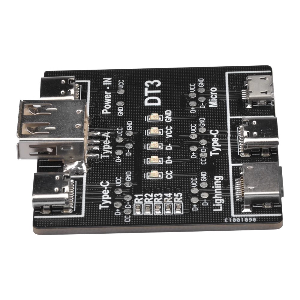 Fast Charging Abnormal Detector for Apple Android DT3 Type-C Interface Data Cable Detection Board Electronic Components
