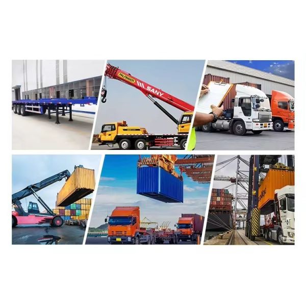China Factory 20FT Skeleton Container Semi Trailer for Sale