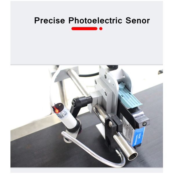 Full Auto Expiry Date Coding Logo TIJ Inkjet Printer Online Machine with Blue Ink