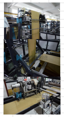 Box Type Automatic Non Woven Bag Machine / Auto Cloth Carry Bag Making Machine