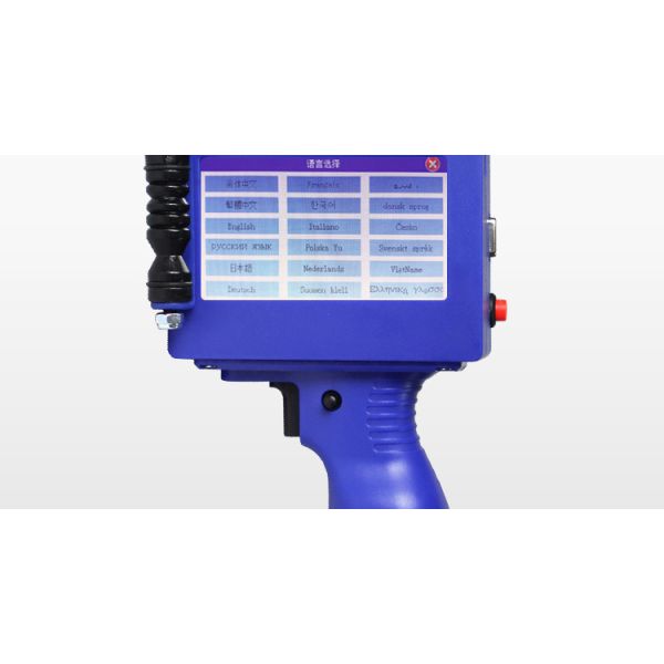 Plate Type TIJ Printer Intelligent Handheld Data Logo Inkjet Gun for Quick Drying Ink