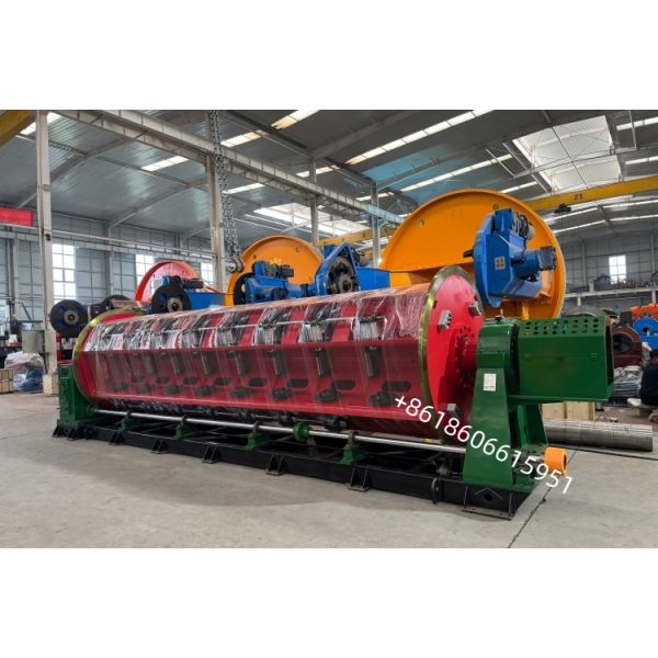 630mm Centralized Listing-Rigid Stranding Machine Long Length And Section Bare Aluminum and copper
